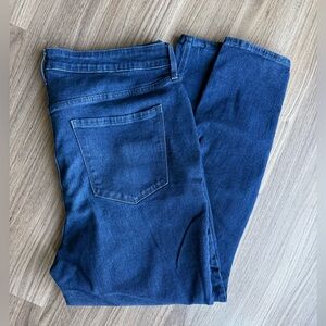 Old Navy Women's Dark Blue High Rise Skinny Jeans